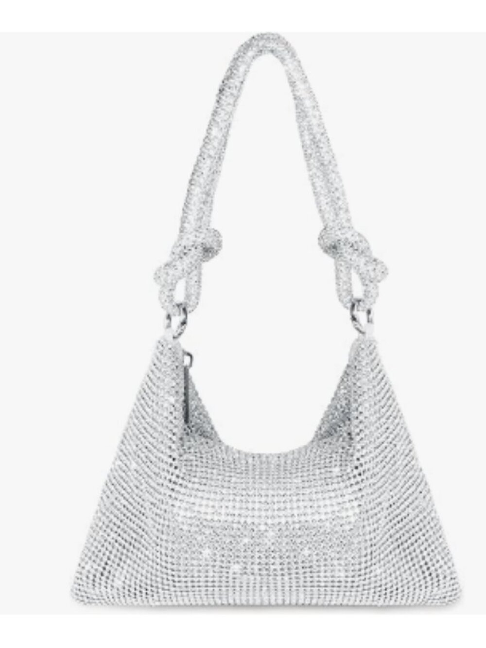 Sparkly Rhinestone Evening Clutch Purse for Women Wedding Party Handbag